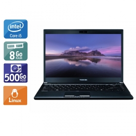 Toshiba Portégé R930 i5 8Go RAM 500Go HDD Linux