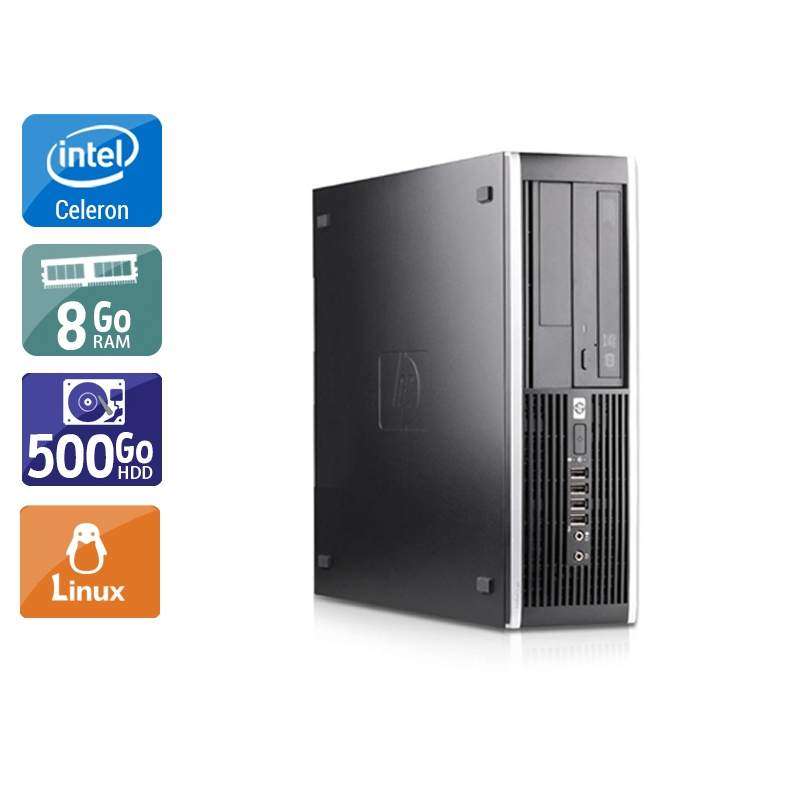 Acheter HP Compaq Pro 6000 SFF Celeron Dual Core - 8Go RAM 500Go HDD Linux Très bon étatOccasion certifiée reconditionnée Bon état - 232,50 € HP Compaq Pro 6000 SFF Celeron Dual Core - 8Go RAM 500Go HDD Linux Très bon étatOccasion certifiée reconditionnée Bon état - reconditionné disponible sur Kiatoo