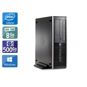 HP Compaq Pro 6300 SFF Celeron Dual Core 8Go RAM 500Go HDD Windows 10
