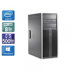 HP Compaq Elite 8200 Tower i5 8Go RAM 500Go HDD Windows 10