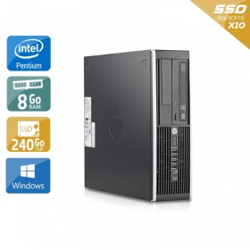 HP Compaq Elite 8200 SFF Pentium G Dual Core 8Go RAM 240Go SSD Windows 10