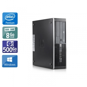 HP Compaq Elite 8300 SFF Pentium G Dual Core 8Go RAM 500Go HDD Windows 10