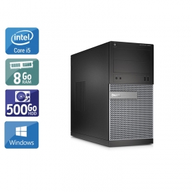 Dell Optiplex 390 Tower i5 8Go RAM 500Go HDD Windows 10