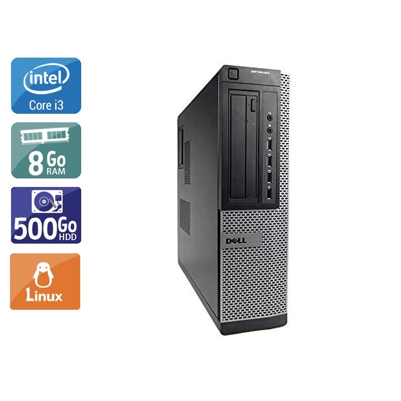 Dell Optiplex 390 Desktop i3 8Go RAM 500Go HDD Linux