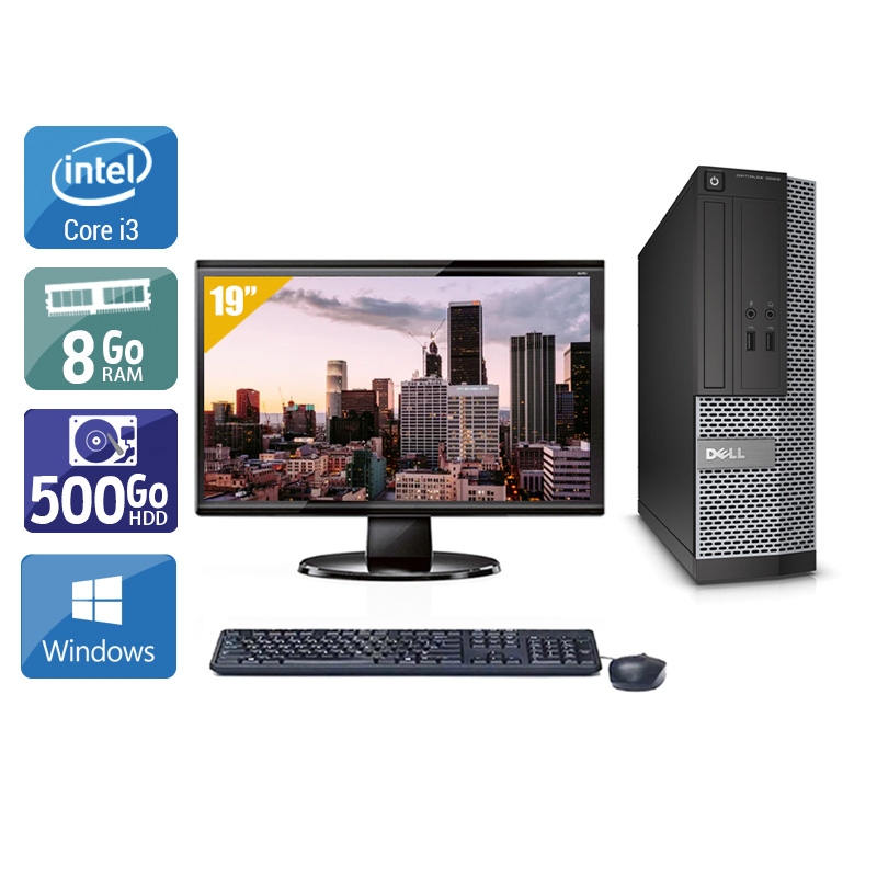 Acheter Dell Optiplex 390 SFF i3 + Écran - 19'' 8Go RAM 500Go HDD Windows 10 Bon étatOccasion certifiée reconditionnée Bon état - 224,17 € Dell Optiplex 390 SFF i3 + Écran - 19'' 8Go RAM 500Go HDD Windows 10 Bon étatOccasion certifiée reconditionnée Bon état - reconditionné disponible sur Kiatoo