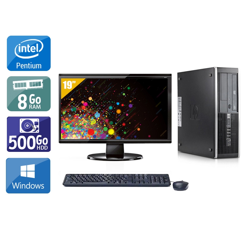 Acheter HP Compaq Elite 8300 SFF Pentium G Dual Core + Écran - 19'' 8Go RAM 500Go HDD Windows 10 État correctOccasion certifiée reconditionnée Bon état - 249,17 € HP Compaq Elite 8300 SFF Pentium G Dual Core + Écran - 19'' 8Go RAM 500Go HDD Windows 10 État correctOccasion certifiée reconditionnée Bon état - reconditionné disponible sur Kiatoo