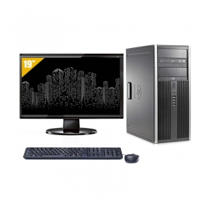 HP Compaq Elite 8300 Tower i7 + Écran - 19" 16Go RAM 240Go SSD Windows 10