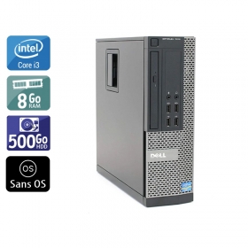 Dell Optiplex 7010 SFF i3 8Go RAM 500Go HDD Sans OS