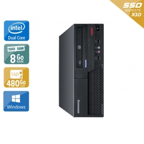Lenovo ThinkCentre M57 SFF Dual Core 8Go RAM 480Go SSD Windows 10