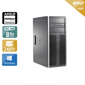 HP Compaq dc5750 Tower AMD Sempron 8Go RAM 240Go SSD Windows 10