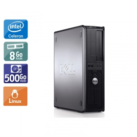 Dell Optiplex 780 Desktop Celeron Dual Core 8Go RAM 500Go HDD Linux