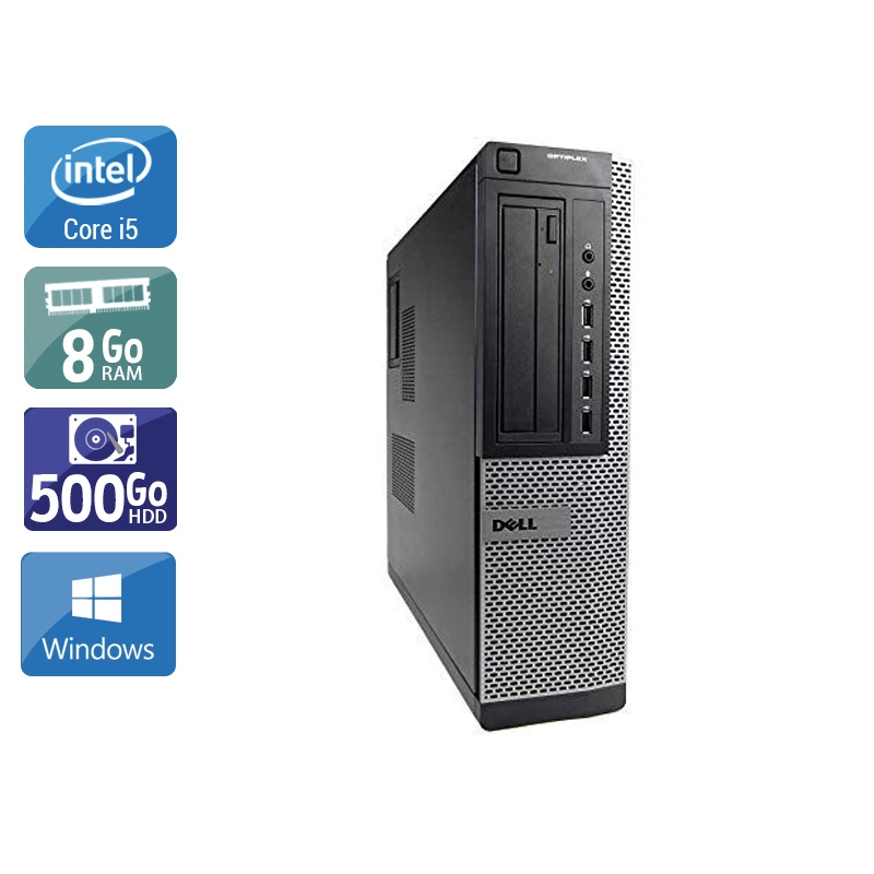 Dell Optiplex 790 Desktop i5 8Go RAM 500Go HDD Windows 10