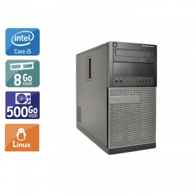 Dell Optiplex 790 Tower i5 8Go RAM 500Go HDD Linux