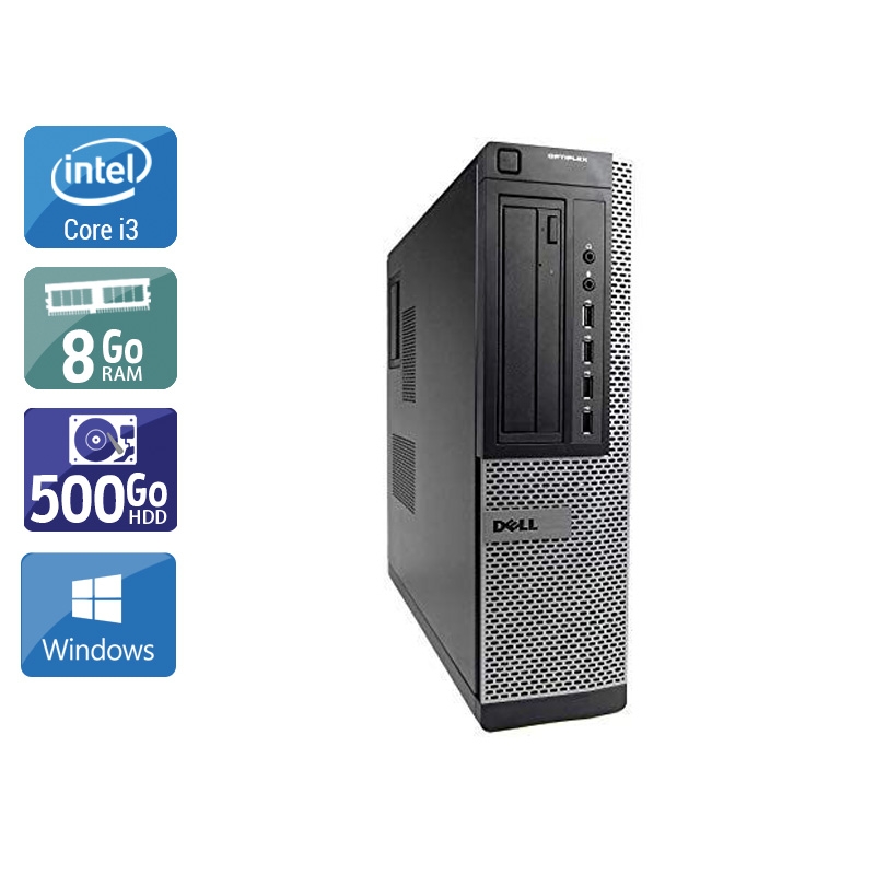 Dell Optiplex 9010 Desktop i3 8Go RAM 500Go HDD Windows 10