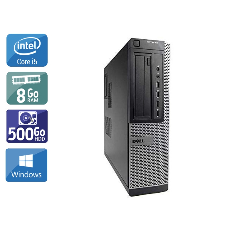 Dell Optiplex 9010 Desktop i5 - 8Go RAM 500Go HDD Windows 10  Bon étatOccasion certifiée reconditionnée Bon état -  reconditionné disponible sur Kiatoo