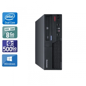 Lenovo ThinkCentre M58 SFF Dual Core 8Go RAM 500Go HDD Windows 10