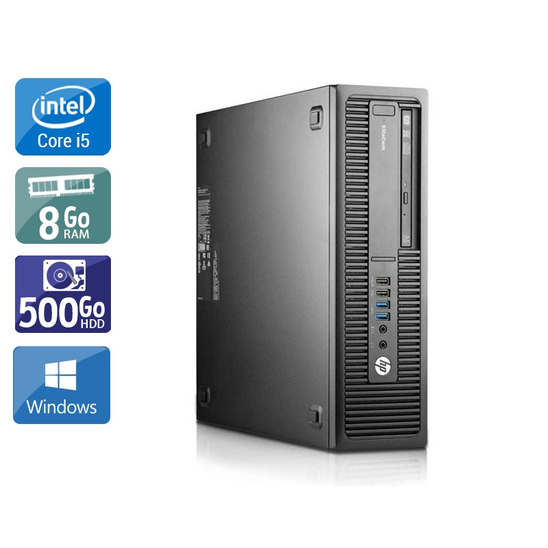 Acheter HP EliteDesk 800 G1 SFF i5 - 8Go RAM 500Go HDD Windows 10 État correctOccasion certifiée reconditionnéeOccasion certifiée reconditionnée Bon état - 165,83 € HP EliteDesk 800 G1 SFF i5 - 8Go RAM 500Go HDD Windows 10 État correctOccasion certifiée reconditionnéeOccasion certifiée reconditionnée Bon état - reconditionné disponible sur Kiatoo