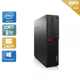 Lenovo ThinkCentre M700 SFF i3 Gen 6 8Go RAM 240Go SSD Windows 10