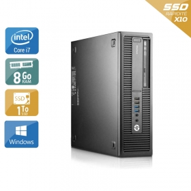 HP EliteDesk 800 G2 SFF i7 Gen 6 8Go RAM 1To SSD Windows 10