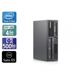 Lenovo ThinkCentre M58 USFF Core 2 Duo 4Go RAM 500Go HDD Sans OS