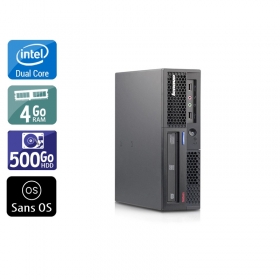 Lenovo ThinkCentre M58 USFF Dual Core 4Go RAM 500Go HDD Sans OS