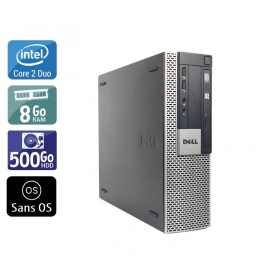 Dell Optiplex 960 SFF Core 2 Duo 8Go RAM 500Go HDD Sans OS