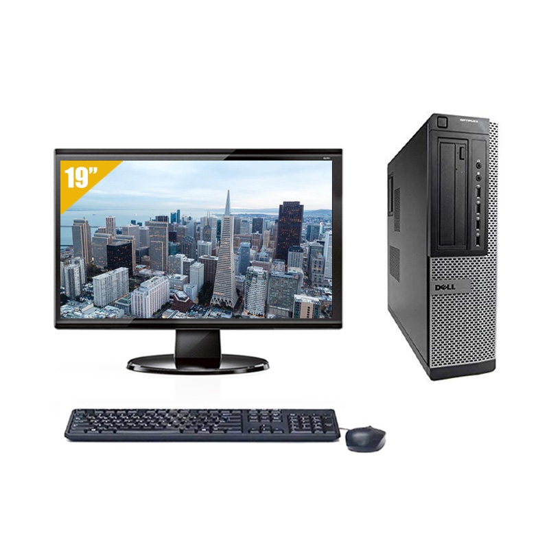 Dell Optiplex 9010 Desktop i5 avec Écran 19 pouces 16Go RAM 480Go SSD Sans OS