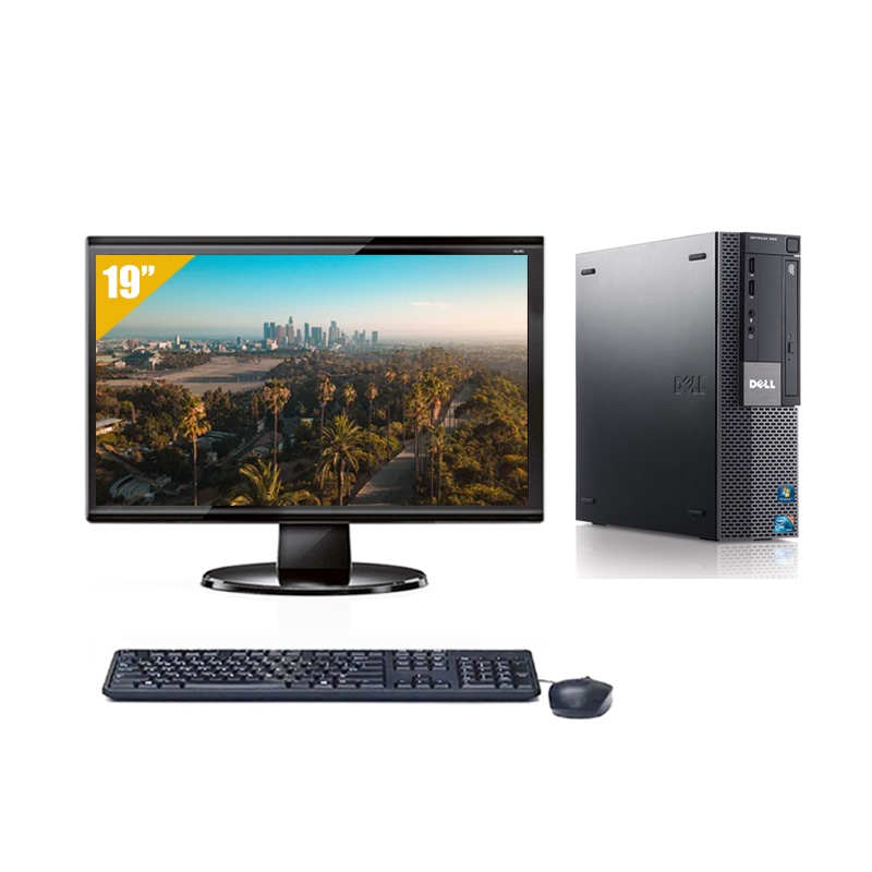 Dell Optiplex 980 Desktop i5 avec Écran 19 pouces 8Go RAM 500Go HDD Windows 10