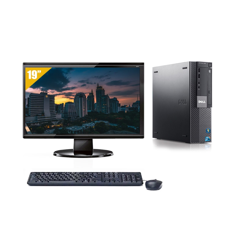 Dell Optiplex 980 SFF i5 avec Écran 19 pouces 8Go RAM 480Go SSD Windows 10