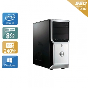 Dell Précision T1500 Tower i3 8Go RAM 240Go SSD Windows 10
