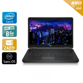 Dell Latitude E5440 i5 8Go RAM 240Go SSD Sans OS