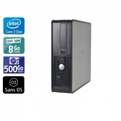 Dell Optiplex 745 SFF Core 2 Duo - 8Go RAM 500Go HDD Sans OS Bon état -  reconditionné disponible sur Kiatoo