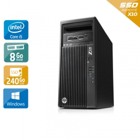 HP Workstation Z230 Tower i5 8Go RAM 240Go SSD Windows 10