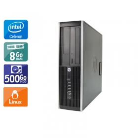 HP Compaq Pro 6200 SFF Celeron Dual Core 8Go RAM 500Go HDD Linux