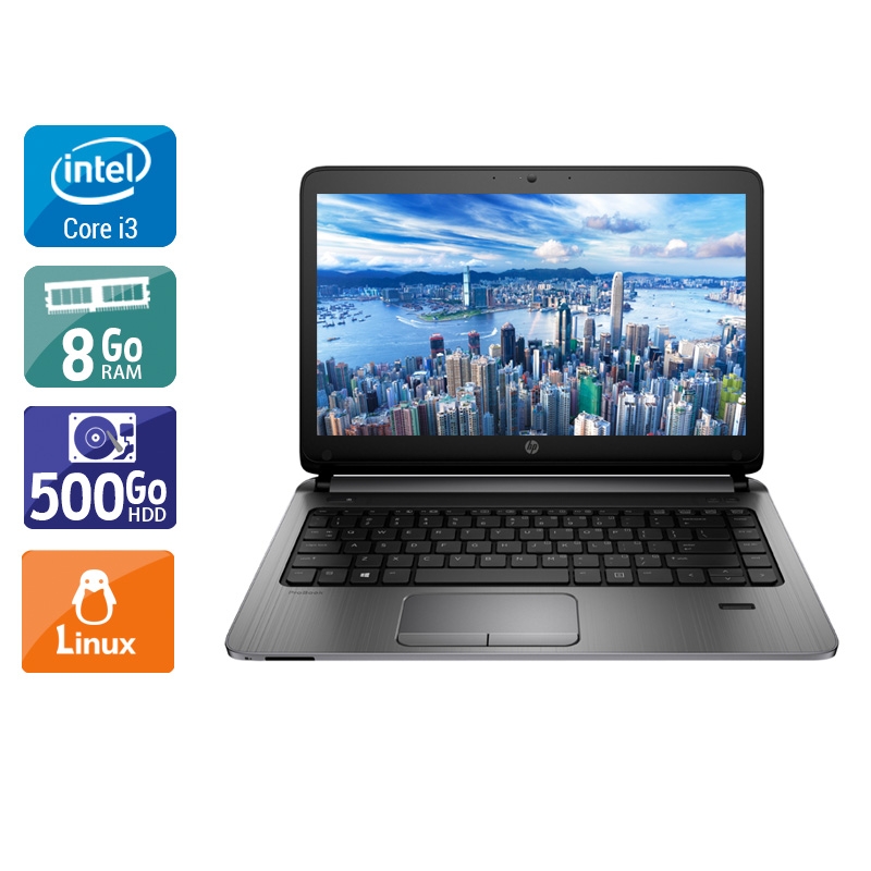 HP ProBook 430 G2 13,3'' i3  - 8Go RAM 500Go HDD Linux  État correctOccasion certifiée reconditionnée Bon état -  reconditionné disponible sur Kiatoo