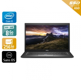 Dell Latitude 7280 12,5" i5 Gen 6 - 8Go RAM 256Go SSD Sans OS