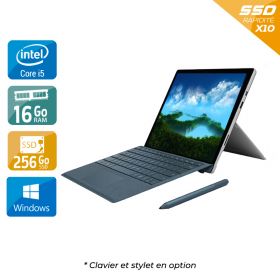 Microsoft Surface Pro 5 12,3" (modèle 1796 _ 2017) i5 Gen 7 16Go RAM 256Go SSD Windows 10