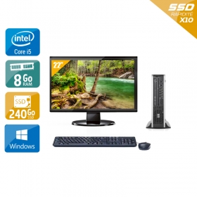 HP Compaq Elite 8300 USDT i5 + Écran 22" 8Go RAM 240Go SSD Windows 10