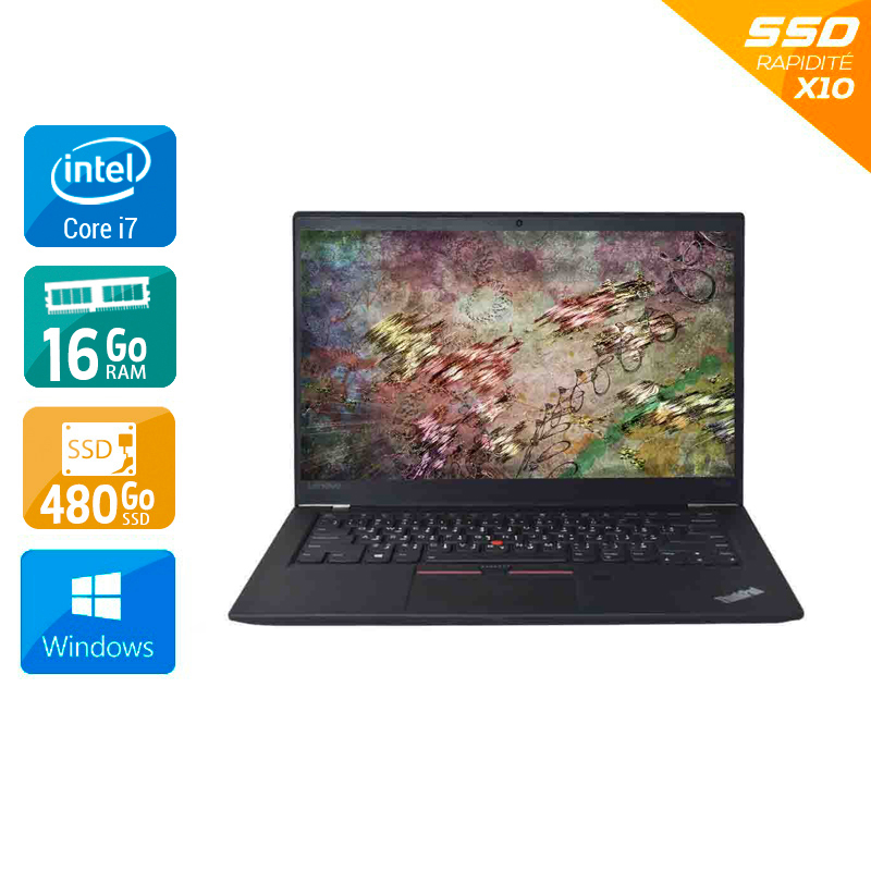Acheter Lenovo ThinkPad T470s 14'' i7 Gen 7 - 16Go RAM 480Go SSD Windows 10 - Etat du Produit : État correct État correctOccasion certifiée reconditionnée Bon état - 290,83 € Lenovo ThinkPad T470s 14'' i7 Gen 7 - 16Go RAM 480Go SSD Windows 10 - Etat du Produit : État correct État correctOccasion certifiée reconditionnée Bon état - reconditionné disponible sur Kiatoo