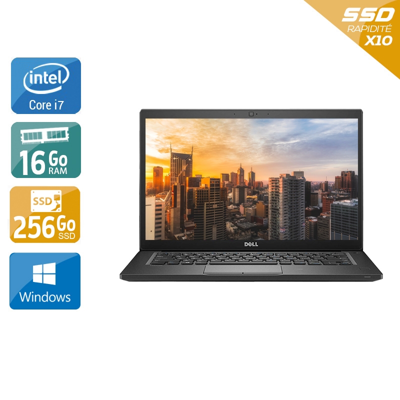Dell Latitude 7490 i7 Gen 8 - 16Go RAM 256Go SSD Windows 10