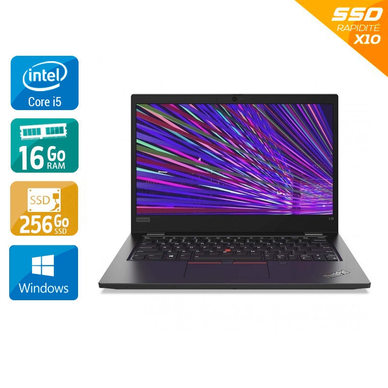 Acheter Lenovo ThinkPad L13 Gen 2 13,2'' i5 Gen 11 - 16Go RAM 256Go SSD Windows 11 Pro État correctOccasion certifiée reconditionnée Bon état - 324,17 € Lenovo ThinkPad L13 Gen 2 13,2'' i5 Gen 11 - 16Go RAM 256Go SSD Windows 11 Pro État correctOccasion certifiée reconditionnée Bon état - reconditionné disponible sur Kiatoo