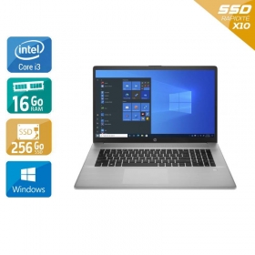 HP ProBook 470 G8 17,3" i3 Gen 11 - 16Go RAM 256Go SSD Windows 11