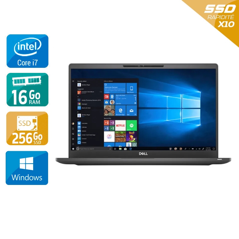 Acheter Dell Latitude 7400 14'' i7 Gen 8 - 16Go RAM 256Go SSD Windows 11 Bon étatOccasion certifiée reconditionnée Bon état - 349,17 € Dell Latitude 7400 14'' i7 Gen 8 - 16Go RAM 256Go SSD Windows 11 Bon étatOccasion certifiée reconditionnée Bon état - reconditionné disponible sur Kiatoo