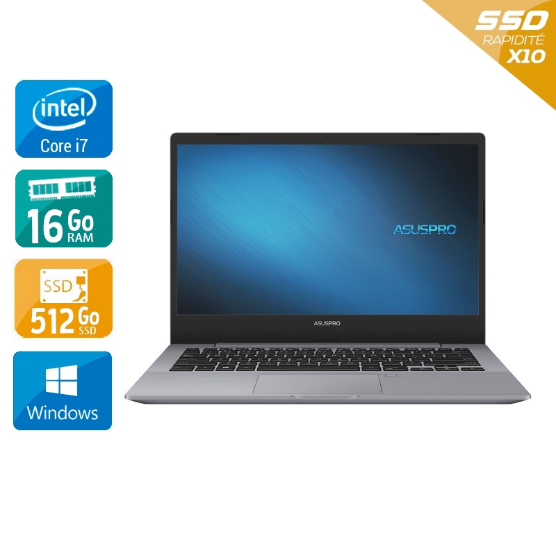 Asus ExpertBook P5440 14" i7 Gen 8 - 16Go RAM 512Go SSD Windows 11