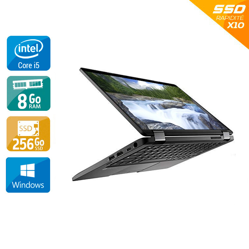 Dell Latitude 5300 2-en-1 13,2" i5 Gen 8 - 8Go RAM 256Go SSD Windows 11 Pro