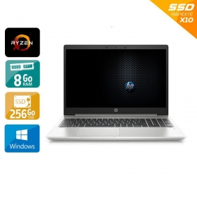 HP EliteBook 445 G7 14" Ryzen 5 - 8Go RAM 256Go SSD Windows 10