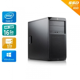 HP Z2 Tower G4 Workstation i7 Gen 8 - 16Go RAM 1To SSD Windows 11
