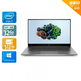 HP ZBook Studio G8 15,5" i7 Gen 11 - 32Go RAM 512Go SSD Windows 11