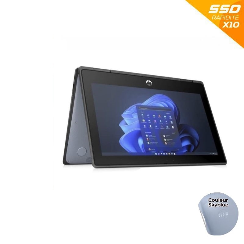 HP Pro x360 Fortis G10 11,6" i3 Gen 12 - 8Go RAM 256Go SSD Windows 11