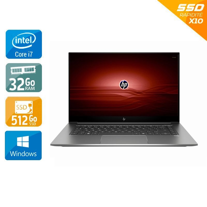 Hp zbook 17 G2 Core i7 4th génération Disque dur 128Go ssd
